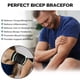 thumbnail image 2 of Corsé ortopédico para tendinitis de bíceps ITHW para aliviar el dolor por compresión, gris, 2 of 8