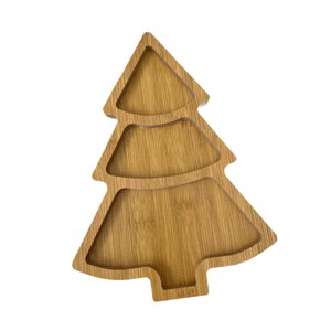 Magideal - Bandeja Para Servir Con Forma De Árbol De Navidad, Bandeja Para Servir, Plato Navideño, Vajilla, Bandeja De Postre, Plato De Comida Para Entretenimien Estilo A