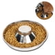 thumbnail image 2 of Cuenco de acero inoxidable para perros, arena para cachorros martillada, alimento para cachorros, suministros para cachorros, cuencos de comida para perros de acero inoxidable, para perros grandes,, 2 of 8