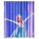 thumbnail image 1 of Cortina de ducha de Frozen Elsa, juego de cortinas de baño con ganchos, tamaño 60 x 72 pulgadas, 1 of 3