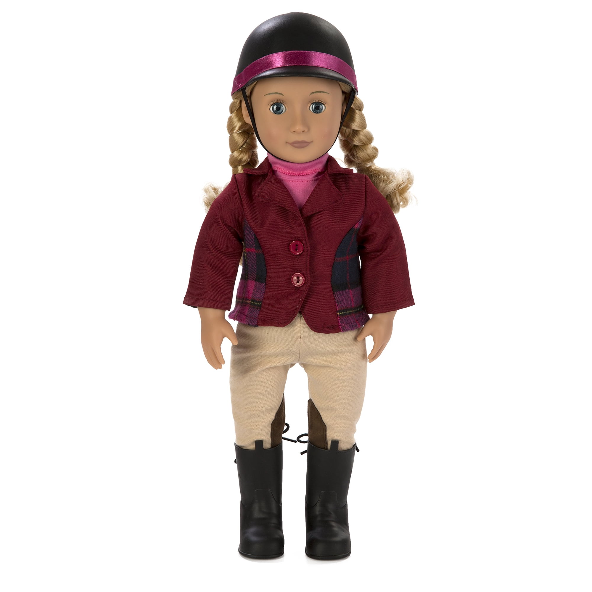 Muñeca Our Generation Lily Anna 18 Equestrian Con Libro Y Accesorios