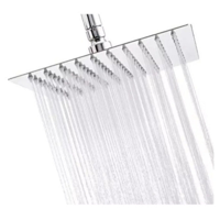 Taumm - Plato Ducha Cuadrado Acero Inoxidable 25Cm