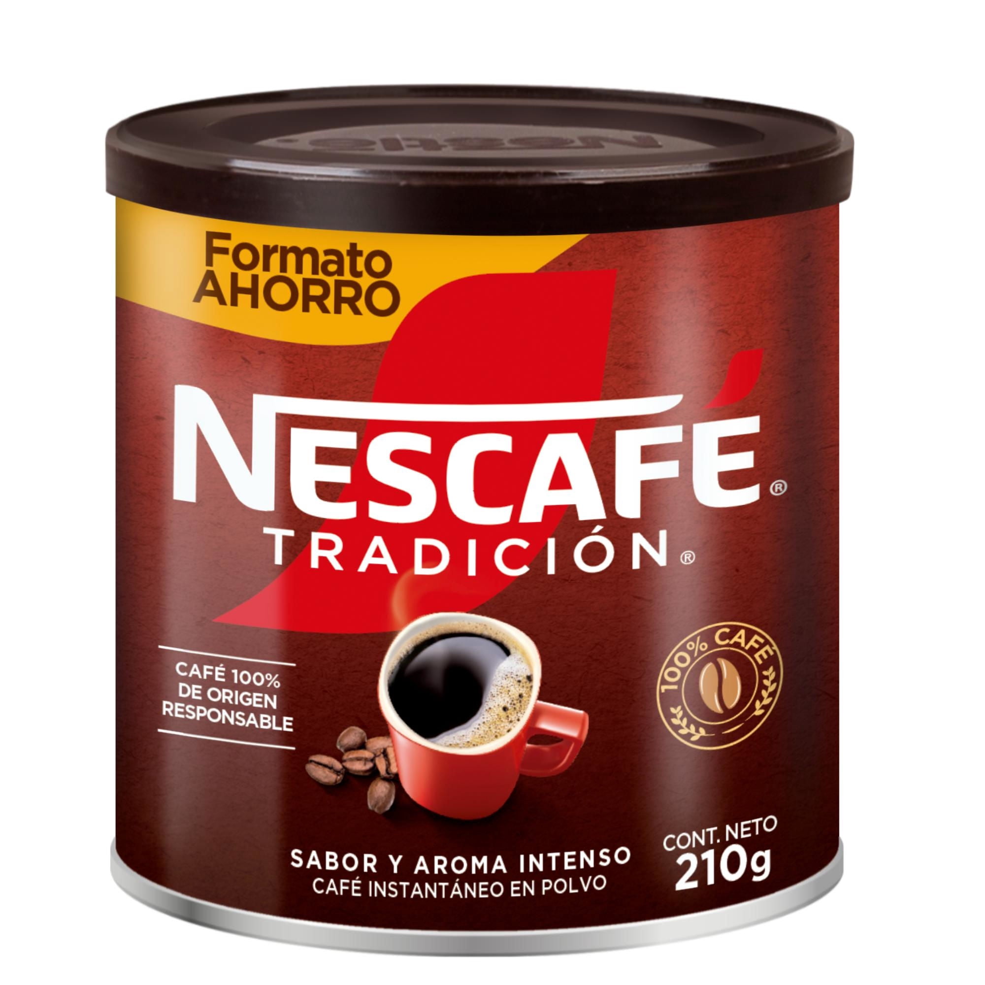Café Instantáneo Tradición Tarro "210 g" Nescafé