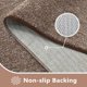 thumbnail image 4 of ALFOMBRA FinRèc Home 274 cm x 183 cm Marrón/Blanco Lavable, 4 of 8