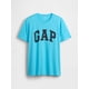 thumbnail image 5 of Camiseta GAP Everyday Soft Logo para Hombre Azul Hielo Talla M, 5 of 5