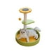 thumbnail image 3 of Rascador Gimnasio Para Gatos 2 Niveles Con Juguetes Verde, 3 of 5
