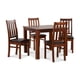 thumbnail image 1 of Comedor Ñuble Cuadrado 95X95 Cm Con 4 Sillas Caramelo-Negro, 1 of 13