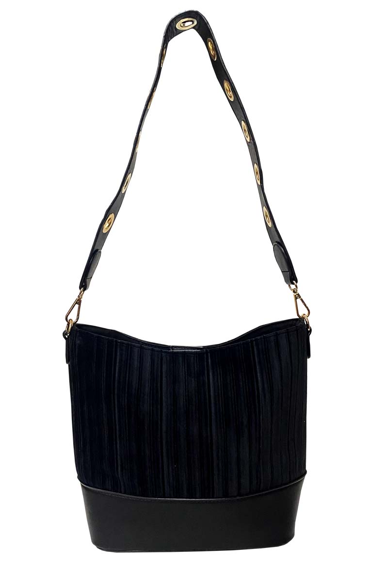 Todopiel - Cartera Cuero Ecológico Cro57 Negro