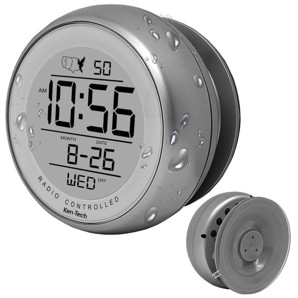 Reloj Ken-Tech T-4660 resistente al agua con ventosa