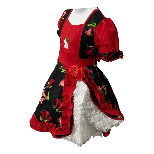 Vestido Huasa China Niña Lider