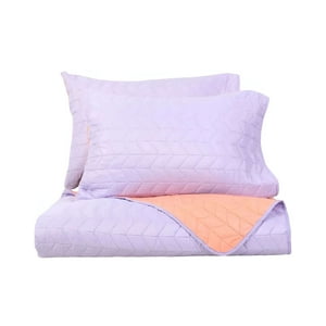 Cubrecama Quilt Bicolor 2 Plazas Mashini