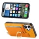 thumbnail image 4 of Funda Magnética Para Iphone 17 Con Billetera Y Anillo Protector Resistente Orange, 4 of 6