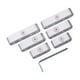 thumbnail image 5 of Separador De Cable De Bujía 7 Mm 8 Mm 9,5 Mm Divisores Telares Separadores De Bujía Plata, 5 of 5