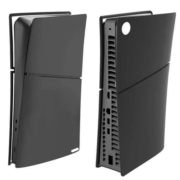 Funda de Silicona para PS5 Slim Edición Disco y Digital, Funda Protectora Antideslizante y a Prueba de Arañazos y Polvo para Cubiertas de PS5-Slim Accesorios