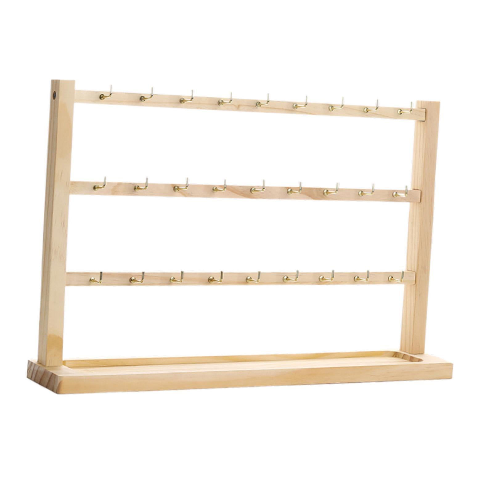 Ioensy - Organizador De Joyas Con Soporte De Exhibición De Pendientes Para Colgante De Fiesta De Mesa De 3 Niveles