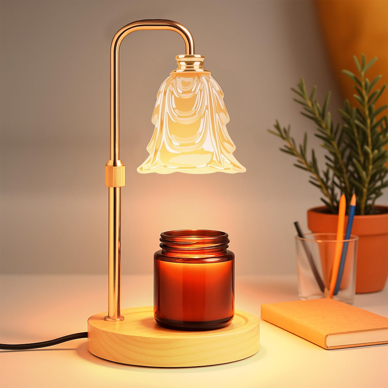 Lámpara Calentadora De Velas Epima Con Temporizador Y Regulador