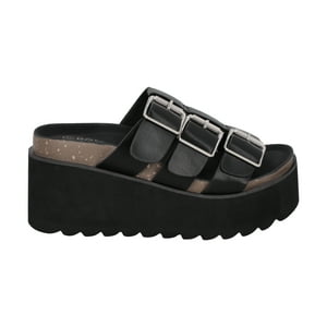 Sandalia Mujer Negro Novat Police