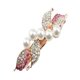 thumbnail image 5 of Elegante perlas de cristal pinzas para el cabello horquilla diadema mujer rosa rojo, 5 of 5