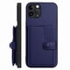 thumbnail image 2 of FOXDOCK Funda para iPhone 11 pro con Bloqueo RFID - Diseño Elegante con Cierre de Botón, 2 of 5