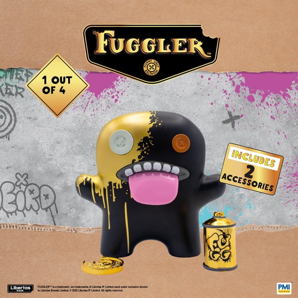 Figura P.M.I. Fuggler Gold Edition con 2 accesorios | Lider