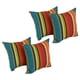 thumbnail image 1 of Juego de 4 cojines para exteriores Blazing Needles Westport, 17 cm, color verde azulado, 1 of 1