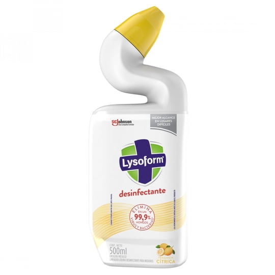 Limpia Inodoros Líquido Active Power Cítrica Botella 500 ml Lysoform