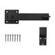 thumbnail image 4 of Juego De Pestillo Para Puerta De Granja Flip Fence, Multiusos, Resistente, Color Negro Mate, Longitud De 15,2 Cm, 4 of 5