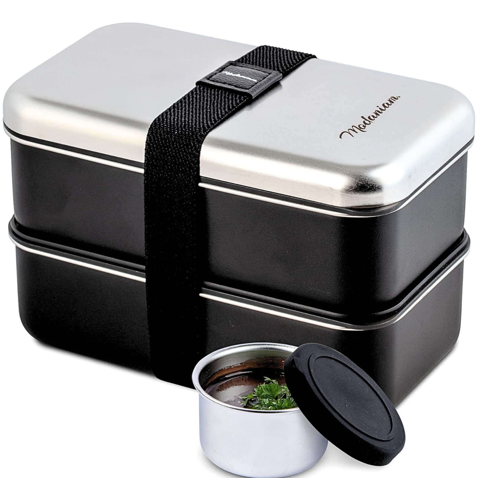 Bento Box Modaniam, Acero Inoxidable A Prueba De Fugas, 1600 Ml