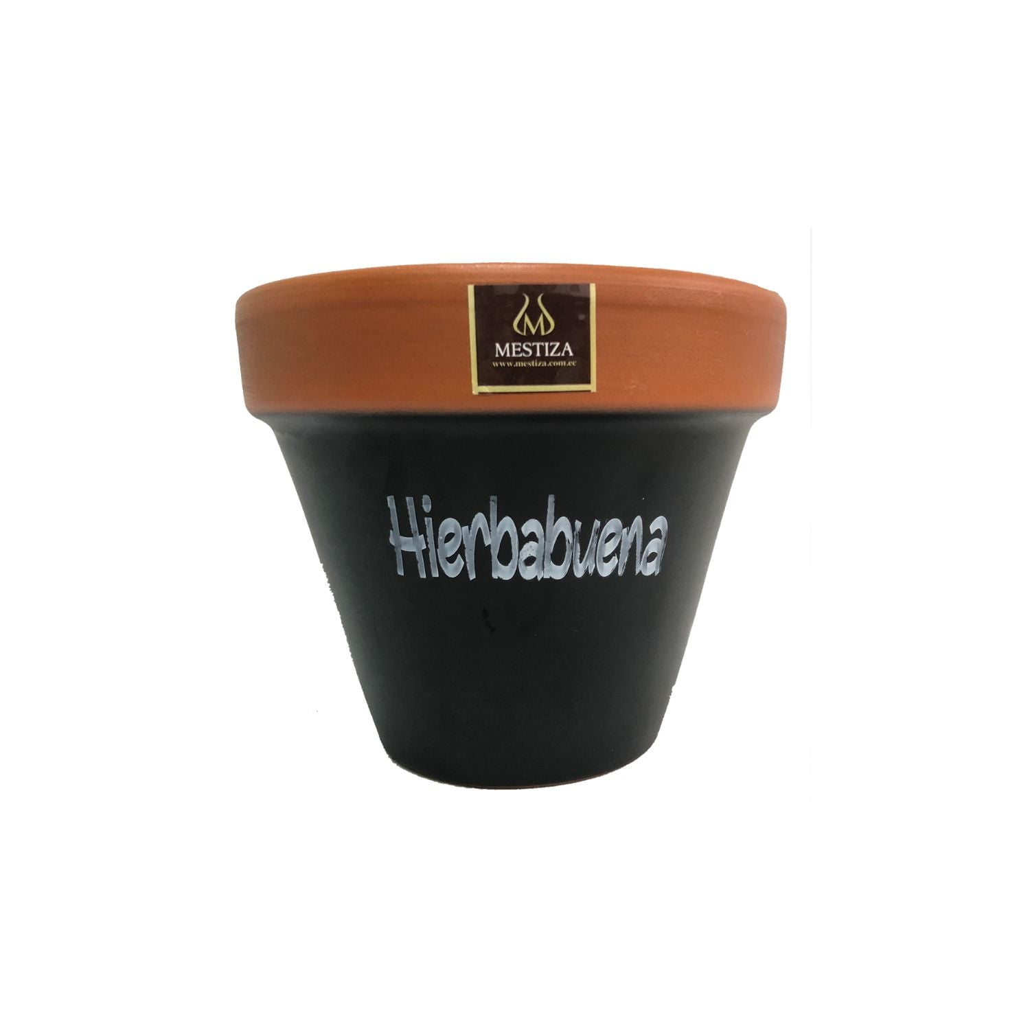 Mestiza - Maceta Kony 15cm Pizarra Hierbabuena