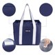 thumbnail image 3 of Bolsa Aislante, Bolsa de Almuerzo para Mujeres y Hombres, Bolsa de Mano Bonita Caja de Almuerzo Gran Capacidad, Bolsa Enfriadora Reutilizable para Trabajo, Oficina Azul Marino 10.6*7.1*7.9in, 3 of 6