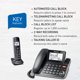 thumbnail image 2 of Teléfono Fijo Panasonic KX-TGF870 Base con Cable y 1 Auricular, 2 of 9