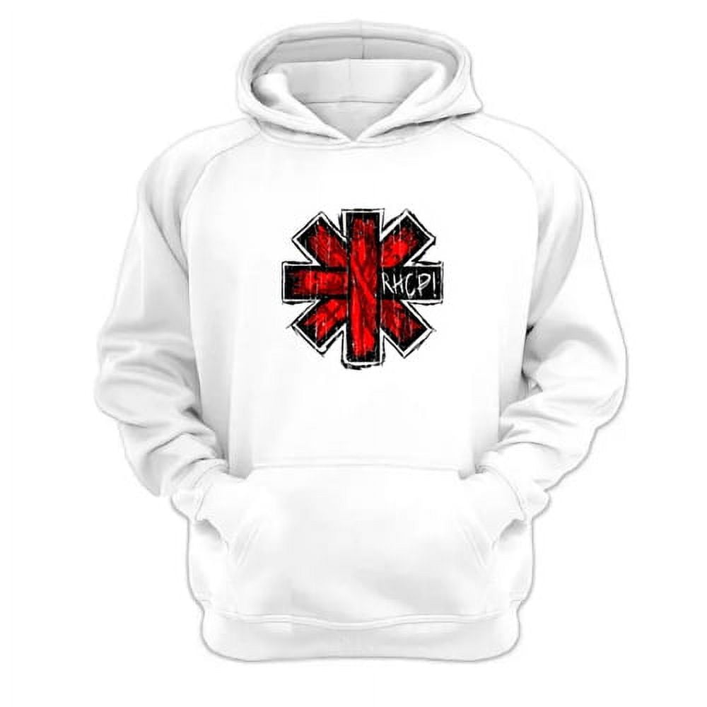 Genérico - Polerón Canguro Red Hot Chili Peppers Blanco Talla M Unisex