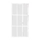 thumbnail image 1 of Espejo De Pared Decorativo Con Imitación De Ventana, Para Sala De Estar, Baño, Color Blanco, 1 of 3