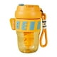 thumbnail image 2 of Botella De Agua Portátil Taza De Café Con Tapa Ciclismo Correr Taza De Agua Reutilizable Amarillo, 2 of 5