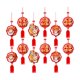 thumbnail image 5 of 12 Piezas De Decoraciones Colgantes De Año Nuevo Chino Para Fiesta Para Puerta, Dormitorio, Ventana, Estilo C, 5 of 5