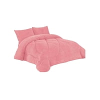 Genérico - Cobertor Chiporro 2 Plazas - Rosado Liso