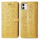 thumbnail image 1 of Funda Cartera FOXDOCK para iPhone 11 , Flip PU con Relieve de Gatos y Perros, Tarjetero y Soporte, 1 of 6