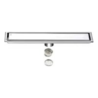 Genérica - 40Cm Baño Piso Drenaje De Ducha Coladera Anti-Olor Y Obstrucción Sus 304