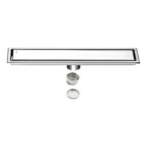 Genérica - 40Cm Baño Piso Drenaje De Ducha Coladera Anti-Olor Y Obstrucción Sus 304