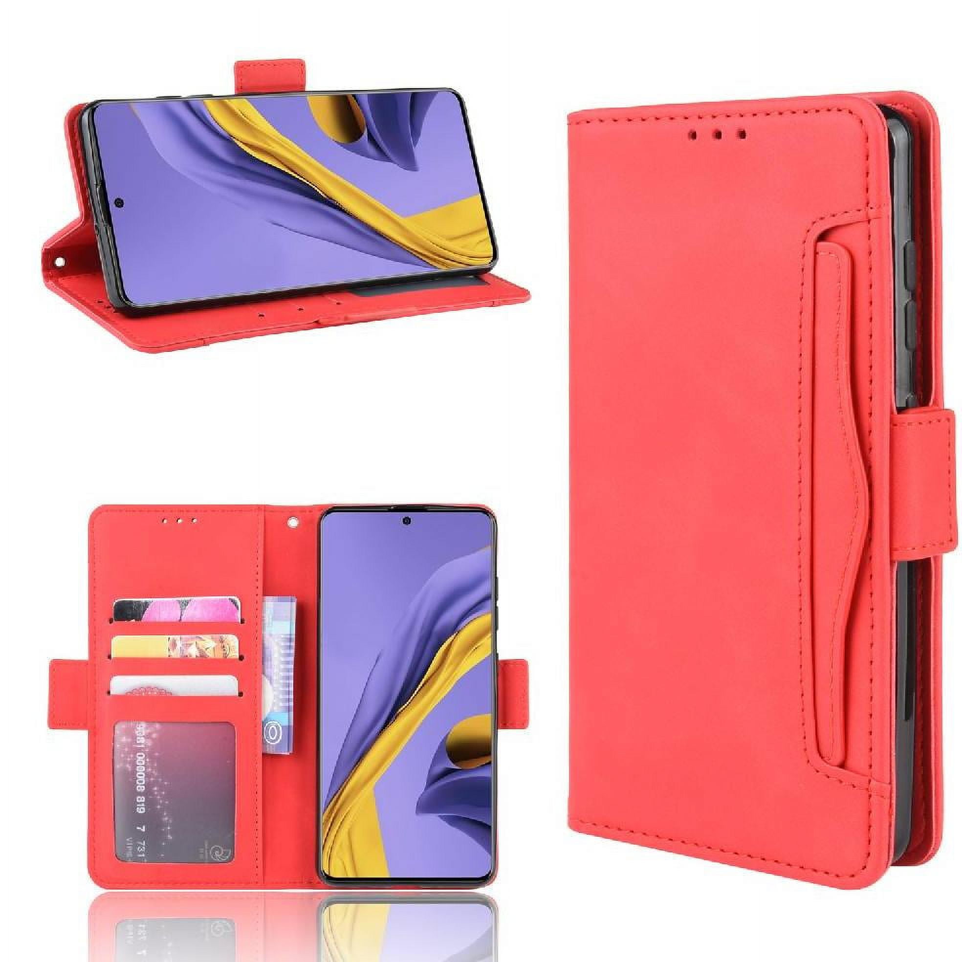 Funda Tipo Billetera Foxdock Para Samsung Galaxy A51 4g – Tapa Flip Con Tarjetero