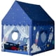 thumbnail image 1 of Carpa de juegos para niños Sherilyn Large Castle Outer Space Rocket Blue, 1 of 8