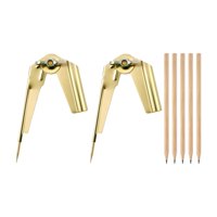 Bothyi - Compás De Lápiz Y Trazador Compás De Carpintería Portátil Profesional Trazador 2 Trazador