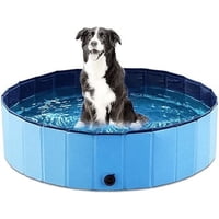 Leonimport - Piscina Plegable Para Perros Para Mascotas 120 X 30 Cm
