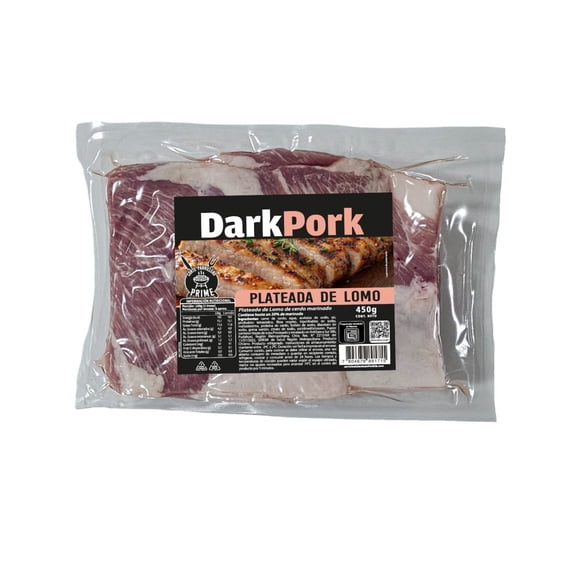 Plateada de lomo cerdo, 450 g