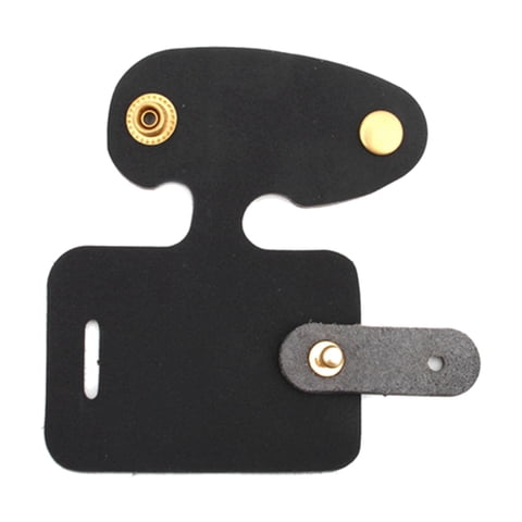 Ioensy - Moto Shifter Protect Cuero Artificial Fácil De Instalar Negro L