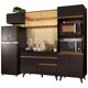 thumbnail image 2 of Kit Muebles de Cocina Madesa Reims 260 cm Negro/Marrón, 2 of 9