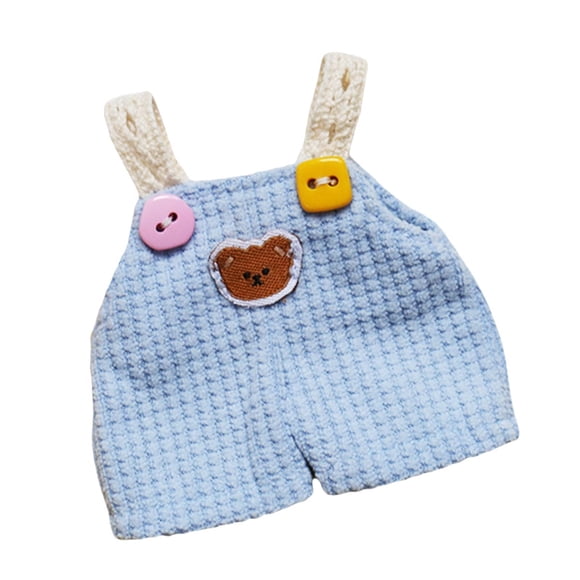 Lindo Mono De Muñeca Para Uso Diario, Ropa Para Cambiarse, Accesorio Para Fotos De Escena, Ropa De Muñeca Azul