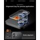thumbnail image 4 of Protector de Lente para Cámara Spigen iPhone 17 Paquete de 2 Plateado Compatible con Fundas, 4 of 7