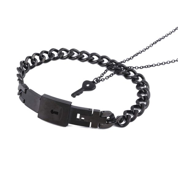 Set de joyas SONGCHANGJEWELRY con cierre de pulsera y llavero