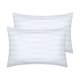 thumbnail image 1 of REGALWOVEN Fundas de Almohada de Satén Juego de 2 para Cabello y Piel, Fundas de Almohada Refrescantes con Cierre de Sobre Blanco Queen, 1 of 7